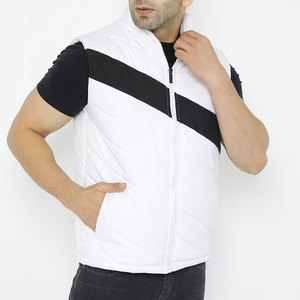 Chaleco acolchado de Color sólido para exteriores de alta calidad, chaleco acolchado de estilo callejero, chaleco acolchado con cremallera cubierta, chaleco de burbuja de aspecto elegante - Product Image 3