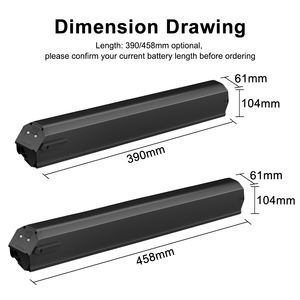 Batterie Reention Dorado <span class=keywords><strong>PLUS</strong></span> 36V 48V 14Ah 17.5Ah 19.8Ah 21Ah pour NCM <span class=keywords><strong>Moscow</strong></span> Fafrees F100 IGo M29r DEHAWK I5 Ebike - Product Image 3