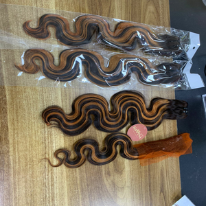 ผมบริสุทธิ์เวียดนาม,ผมดิบคุณภาพสูงผู้บริจาคเดี่ยวสีผมมนุษย์หยัก100% - Product Image 2