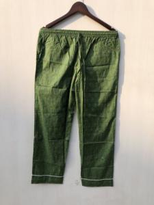 Ensemble de pyjama en coton imprimé à la main, motif floral, vêtements de nuit indiens pour femmes, commandes en gros au meilleur prix - Product Image 4