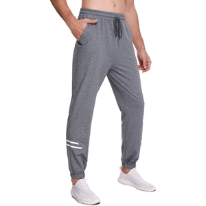 Pantalones Deportivos Personalizados para Hombre, 100% Algodón, Transpirables, Lavado a la Piedra, Cintura Elástica, Estilo Vintage, Pierna Recta, Ligeros, para Entrenamiento Atlético - Product Image 1