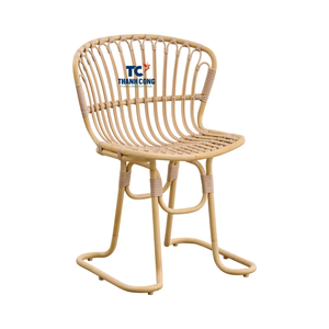 Chaise en rotin de meilleure qualité du Vietnam avec chaise de salle à manger en rotin durable faite à la main dans un style côtier pour la vente en gros - Product Image 1