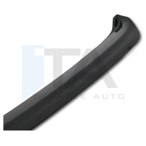a3 sedan 2016 2020 Black Finish Gloss Bright Matte Options ABS Plastic Rear Bumper Threshold Guard - Product Image 4