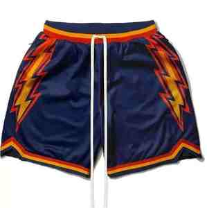 Hot Cotton Custom OEM/ODM Jacquard Broderie logo Crochet Tricoté Surdimensionné Tricots Shorts pour Homme PAR OSTROWEARS ENTERPRISES - Product Image 2