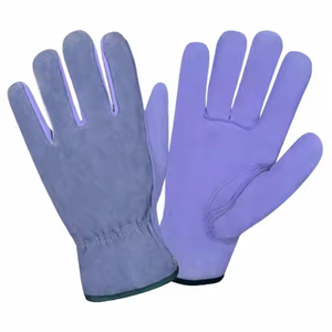 Gants de conducteur en cuir de grain de chèvre résistants à l'abrasion, vêtements de sécurité réfléchissants pour le jardinage personnel ignifuge - Product Image 5