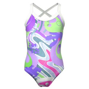 ชุดรัดรูปสำหรับเด็กผู้หญิงวัยรุ่น2-14ปีชุดยิมนาสติกแขนเสื้อรัดรูป - Product Image 5