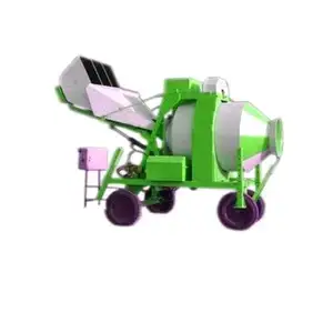 New Diesel Engine Mini Reversible Mobile Concrete Mixer from Ajmer Rajasthan India Manufacturer with Gearbox and Reliable Motor