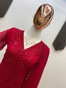 เซ็ต salwar kameez 3ชิ้นสุดพิเศษปักลายต่อเนื่องแห้งเร็วสำหรับปาร์ตี้แต่งงานดิวาลิแฟชั่นยอดนิยม - Product Image 5