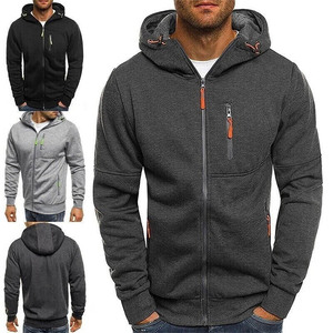 Venta al por mayor por encargo de los hombres Sudadera con capucha de lana de manga larga con capucha Simple Streetwear diseño personalizado suéter hombres sudaderas con capucha - Product Image 6