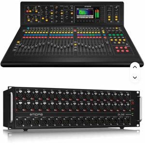 Console de mixage numérique en direct IBRA BEST SELLING Midas M32R + boîtier de scène DL32 + bobine de câble réseau Cat5 de 150 pieds - Product Image 1