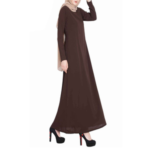 Robe abaya longue de style modeste pour femmes Dubai Fashion Thobe/Thawb du Moyen-Orient grande taille Burqa ample pour filles et femmes - Product Image 2