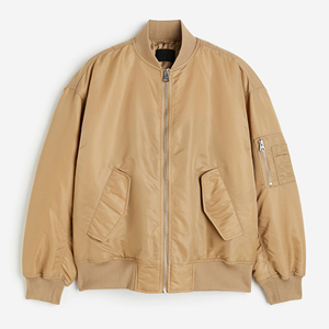 Invierno a estrenar personalizado último satén bombardero más tamaño de los hombres carta hombre personalizado en blanco al por mayor 2025 chaqueta de bombardero para hombres - Product Image 1