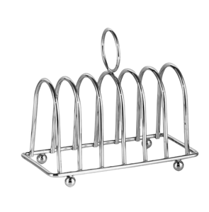 Tableware Home Kitchen Stainless Steel <b>Toast</b> <b>Rack</b> Outdoor Camping Picnics Silver Finished Metal <b>Toast</b> <b>Rack</b> - Product Image 1