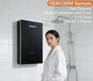 Calentador de Agua Eléctrico Instantáneo de 6000-6999W 220V, de Aluminio Fundido, <span class=keywords><strong>Bajo</strong></span> Fregadero, con Pantalla LED para Uso en Hoteles - Product Image 1