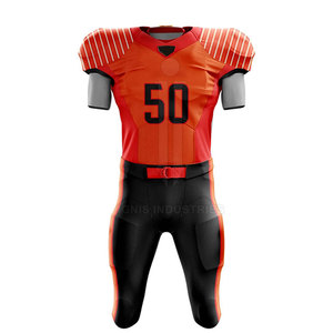 Uniforme de fútbol americano de Color personalizado de calidad superior Ropa deportiva Uniforme de fútbol americano de gran venta - Product Image 1