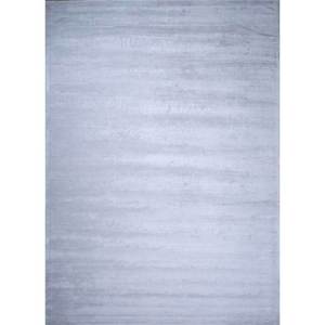 Alfombra de Viscosa Tejida a Mano Estilo Clásico de 10 mm Phpv-70, Color Gris Negro para el Hogar, Alfombra Rectangular de Color Sólido para Pasillo, Sala de Estar - Product Image 1