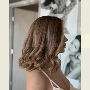 Venta al por mayor de pelo humano vietnamita peluca eslavo procesamiento de material ruso virgen textura suave brillo natural de primera calidad de fábrica - Product Image 1