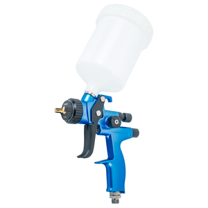 Pistolet de pulvérisation pneumatique professionnel HTE Pistolet de pulvérisation d'air à pression réduite avec tasse 600 C.c - Product Image 2