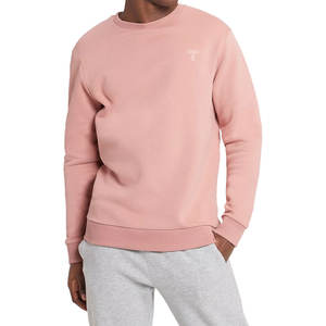 Sweat-shirt ras du cou unisexe professionnel uni teint d'hiver en coton molletonné léger sweats à capuche imprimés pour hommes - Product Image 3