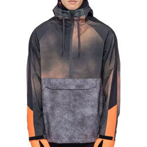 Chaqueta Cortavientos Impermeable con Cuello Alto para Hombre, Diseño Nuevo, Ligera, Transpirable, de Nailon, Informal, para Invierno - Product Image 2