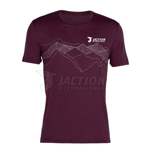 Camiseta de etiqueta privada para hombres Cómoda 100% algodón Loose Fit Impreso Transpirable Hombres Camisetas Hecho en Pakistán - Product Image 6