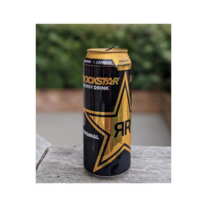 Rockstar เครื่องดื่มชูกำลังเครื่องดื่มแบบทรอปิคอลฝรั่ง12แพ็ค500มล. ปราศจากน้ำตาลไม่มีคาเฟอีนพลังงานเครื่องดื่ม - Product Image 6