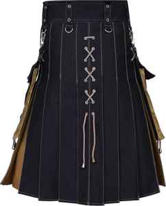 Top qualité écossais Kilt Highland robe jupe Kilt pour hommes écossais traditionnel personnalisé à la main Tartan Kilt - Product Image 5