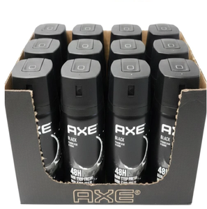 AXEE Body Spray <b>Deodorant</b> Antiperspirant with Chemical Ingredients Lasting Protection (12X 150ml/5.07oz <b>for</b> <b>Men</b>) - Product Image 4