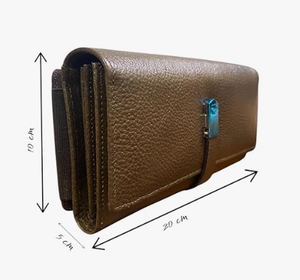 Pochette en cuir polyvalente décontractée de luxe de haute qualité meilleur prix exportation directe de l'Inde conception de bouton à la mode pour les filles - Product Image 2