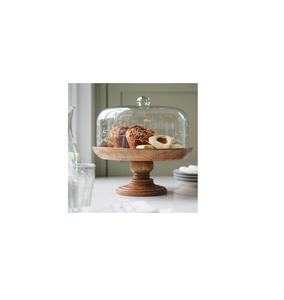 Charming <b>Wood</b> Cake Stand with <b>Carved</b> Detail & Smooth Texture for Cozy Home Dessert Displays Premium Cake <b>Tools</b> - Product Image 2