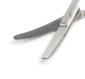 Ciseaux de fonctionnement standard vétérinaires en acier inoxydable de haute qualité 13 cm/5.1 \ "manuel émoussé/émoussé incurvé - Product Image 2