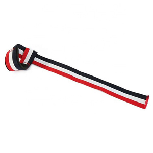 Nuevas correas de levantamiento de pesas al por mayor, personalizadas, de alta calidad, acolchadas con algodón y neopreno, máxima sujeción para las manos y muñecas. - Product Image 3