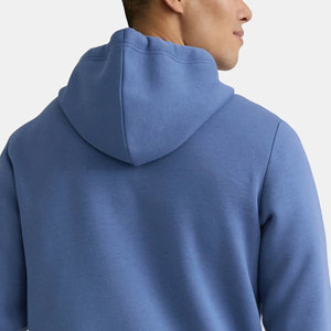 Vêtements Vêtements personnalisés avec cordon de serrage fermeture à col hommes sweat à capuche zippé en coton hommes sweat à capuche zippé - Product Image 4