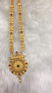 Indian Manufacturer Trendy Bridal <b>Jewellery</b> for Turkey Marriage Long Necklace Set With Earrings for Women Charm Ready to Ship - Product Image 3