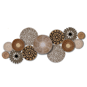 Best Selling Bohemian Seagrass Rattan Water Hyacinth Wall Hangings <b>Decorative</b> <b>Home</b> <b>Decorations</b> for Living Room Bedroom - Product Image 5