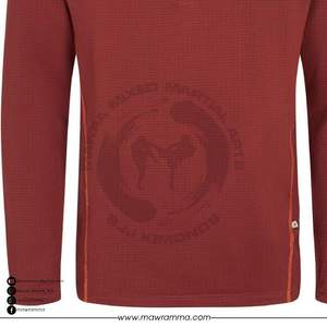 Sweat-shirt à demi-zip unisexe Mawra OEM de haute qualité pour l'hiver, en coton 100% à séchage rapide, brodé, pour l'entraînement en plein air - Product Image 4