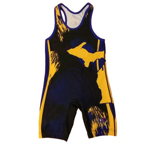 เสื้อกล้ามมวยปล้ำสีพื้น - Product Image 1