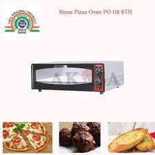 Four à pizza en pierre PO 90 STN 27x18x5 pouces taille de pont four de cuisson professionnel commercial idéal pour les restaurants et les cafés - Product Image 2