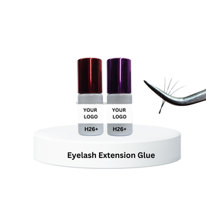 Pegamento para Pestañas de Secado Rápido 2.6s, Pegamento para Extensión de Pestañas Coreano H26+, Pegamento de 3ml/5ml/10ml Negro Resistente al Agua, Adhesivo de Unión OEM/ODM - Product Image 1