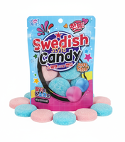 HACCP-gecertificeerde Yum'z Bites Koreaanse bolvormige gummy jelly trendy aardbei-frisdrank smaken |   Lange houdbaarheid 12 maanden 60g zak