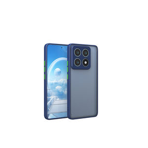 Coque de téléphone en silicone bleu marine EFFX Hux compatible avec Xiaomi 14T Pro, pour Poco X4 Pro 5G et Poco M4 5G, coque de protection antichoc - Product Image 1