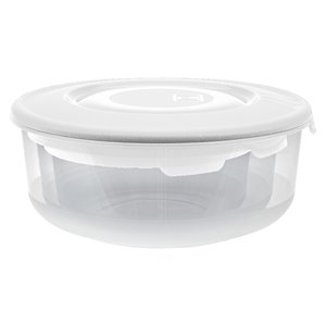 Tontarelli Set of 3 White Food <b>Storage</b> & <b>Containers</b> 500ml 1.0lt 1.7lt for FAMILY 9040669112 - Product Image 1