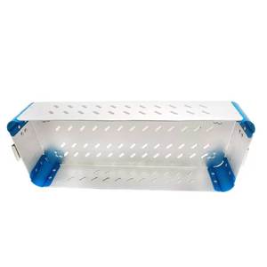 Caja Vacía de Acero Inoxidable de 16x6.5x3 para Almacenamiento de Instrumentos Quirúrgicos, Organizador de Instrumentos Médicos Manual - Product Image 6