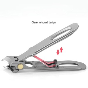 Cortaúñas Profesional de Acero Inoxidable con Cabeza Angulada y Mandíbula Ancha, Cortador de Uñas de Manos y Pies, Tijeras para Pedicura y Uñas Encarnadas - Product Image 5