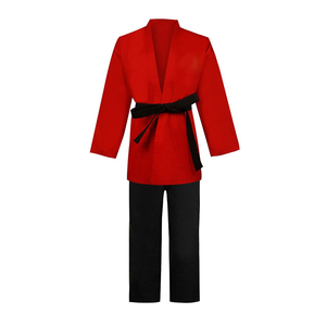 Uniforme de Karate SALAMIN para Hombre, para Competencia y Entrenamiento, Cómodo Kimono de Karate con Logotipos Personalizados - Product Image 4
