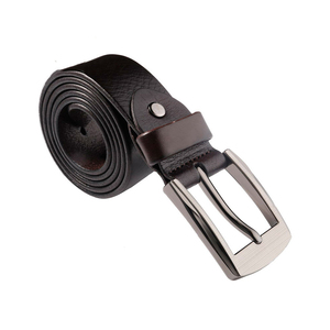 2022 Venta caliente Pin giratorio de doble cara para cinturón de cuero con hebilla Acero de piel de vaca para pantalones vaqueros de hombre Estándar internacional - Product Image 3