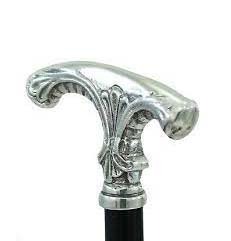 Bâton de marche pliant en bois nautique fait à la main poignée en laiton poignée décorative personnalisée en EVA pour la randonnée pour les personnes âgées - Product Image 2