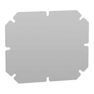 Per SCHNEIDER ELECTRIC NSYAMPA1916TB Piastra di Montaggio Isolante Spessore 3mm per Scatole H175W150 mm Condotti e Raccordi - Product Image 1