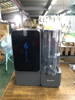 Système de filtration d'eau RO portable sans prise, manuel, sans réservoir, en plastique, pour comptoir, avec filtre trois-en-un, design écologique
