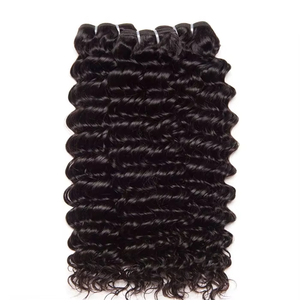 Extensions <span class=keywords><strong>de</strong></span> cheveux brésiliens vierges Remy My Dream Hair en gros, bouclés profonds, 10-30 pouces, 100g, double trame machine, <span class=keywords><strong>couleur</strong></span> plus foncée <span class=keywords><strong>de</strong></span> luxe - Product Image 1